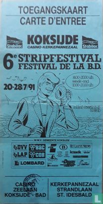 6e Stripfestival - Festival de la BD 1991   - Image 1