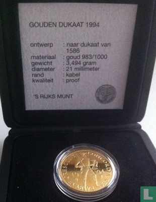 Netherlands 1 ducat 1994 (PROOF) - Image 3