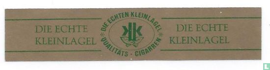 Die Echten Kleinlagel  Qualitäts Cigarren - Die Echte Kleinlagel - Die Echte Kleinlagel - Image 1
