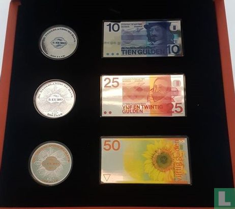 Netherlands combination set 2014 (PROOF) "200 years of the Central Netherlands Bank" - Image 2