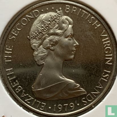 British Virgin Islands 25 cents 1979 (PROOF) - Image 1