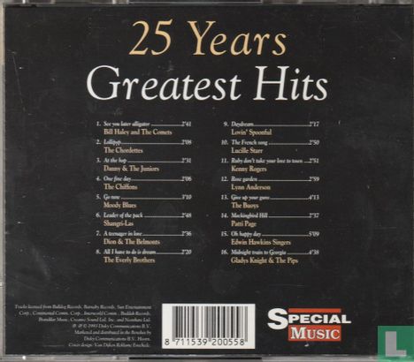 25 Years Greatest Hits 2 - Afbeelding 2
