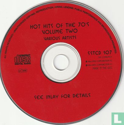 Hot Hits of the 70's Volume 2 - Afbeelding 3