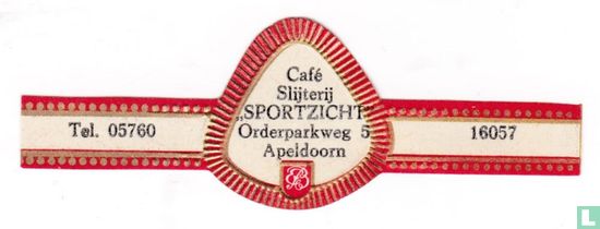 Café Slijterij Sportzicht Orderparkweg 5 Apeldoorn - Tel. 05760 - 16057 - Afbeelding 1
