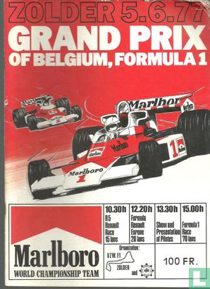 Grand Prix of Belgium - 1977 - Afbeelding 1
