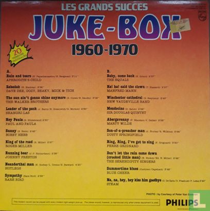 Les Grands Succes Juke-Box 1960-1970 - Image 2