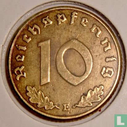 Duitse Rijk 10 reichspfennig 1936 (hakenkruis - E) - Afbeelding 2