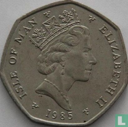 Man 50 pence 1985 (AB) - Afbeelding 1