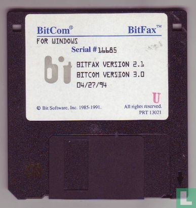 Bit - Bitcom 3.0 / Bitfax 2.1 For Windows - Afbeelding 2