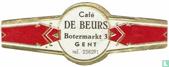 Café De Beurs Botermarkt 3 Gent Tel. 258291 - Afbeelding 1