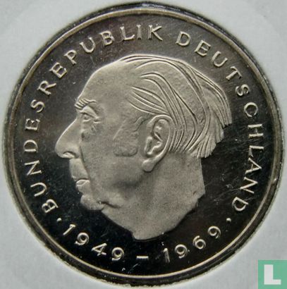 Germany 2 mark 1986 (G - Theodor Heuss) - Image 2