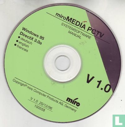 MiroMedia PCTV V 1.0
