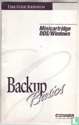 Conner - Backup Basics - Minicartridge Dos & Windows - Image 1