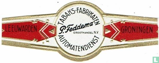 Tabaks-Fabrikanten P. Feddema Groothandel N.V. Automatendienst - Leeuwarden  - Groningen - Afbeelding 1
