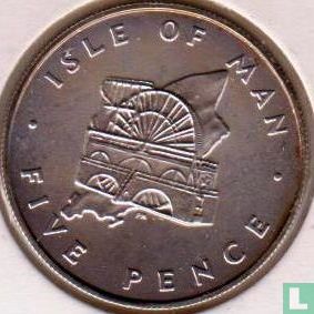 Isle of Man 5 pence 1976 (silver) - Image 2