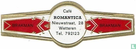 Café Romantica Nieuwstraat 28 Wetteren Tel. 792123  - Brakman - Brakman - Image 1