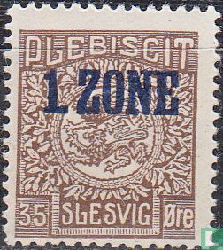 Coat of Arms, with overprint