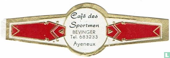 Café des Sportmen Bevinger Tel. 683233 Ayeneux - Image 1