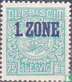 Coat of Arms, with overprint