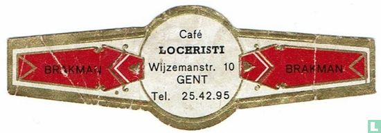 Café Lochresti Wijzemastr. 10 Gand Tél. 25.42.95 - Brkaman - Brakman - Image 1