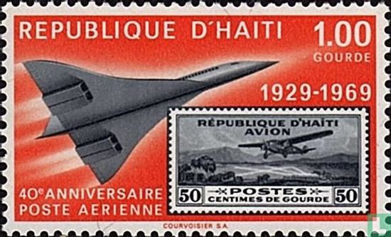 40th anniversary airmail