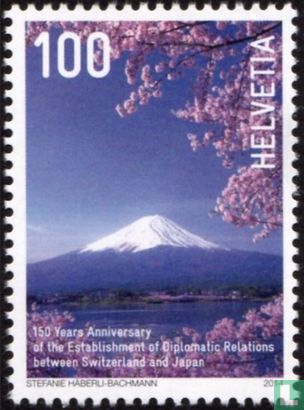 150 years of diplomatic relations Japan - Switzerland