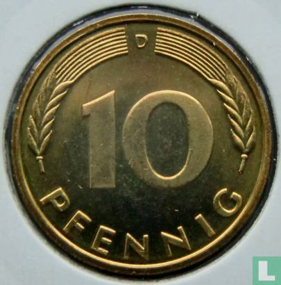 Duitsland 10 pfennig 1986 (D) - Afbeelding 2