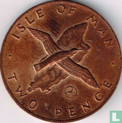 Insel Man 2 Pence 1979 (AH) - Bild 2