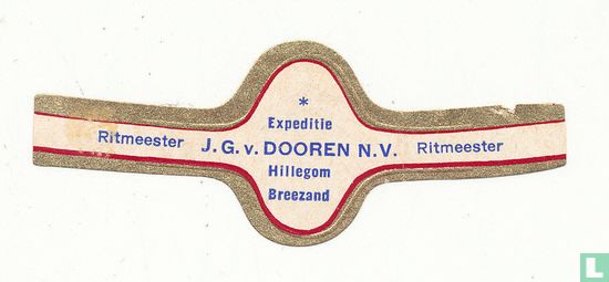 Expeditie J.G.v.Dooren N.V Hillegom breezand - Afbeelding 1