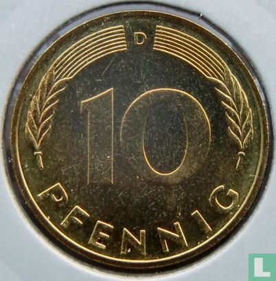 Duitsland 10 pfennig 1978 (D) - Afbeelding 2
