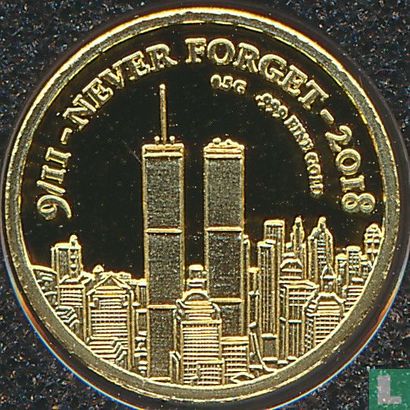 Niger 100 francs 2018 (BE) "9/11 - Never Forget -" - Image 1