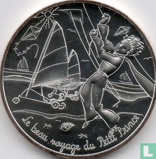 France 10 euro 2016 "The Little Prince flies a kite at the beach" - Image 2