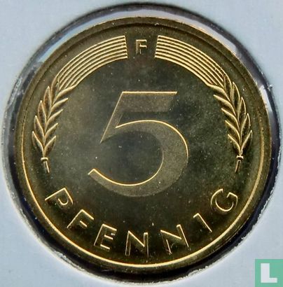 Germany 5 pfennig 1978 (F) - Image 2