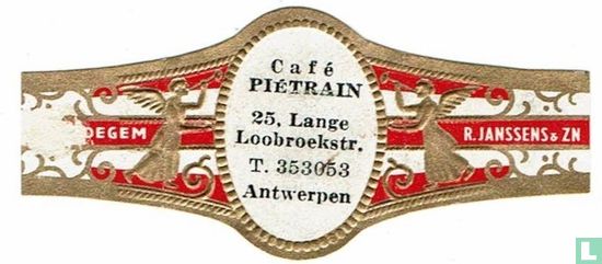 Café Piétrain 25, Lange Loobroekstr. T. 353053 Antwerp - Maldegem - R. Janssens & Zn. - Image 1