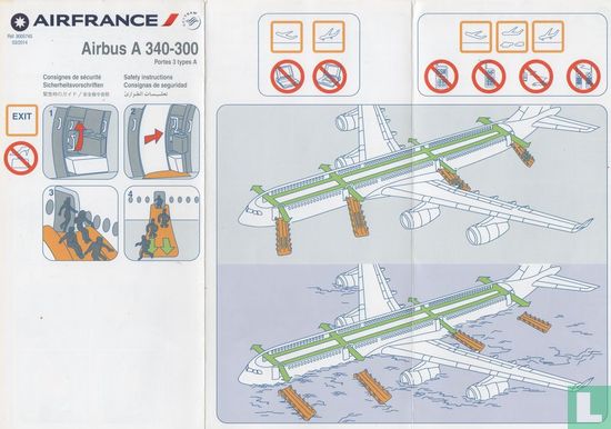 Air France - Airbus A340 (02) - Afbeelding 3