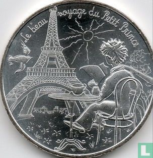 France 10 euro 2016 "The Little Prince facing the Eiffel Tower" - Image 2