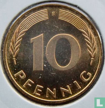 Germany 10 pfennig 1978 (F) - Image 2