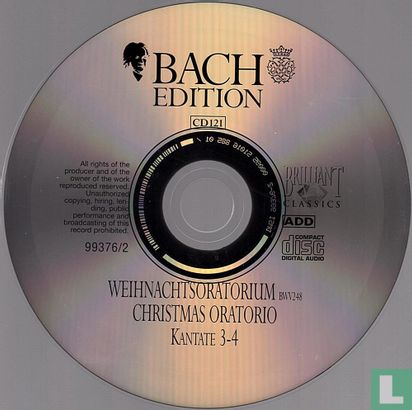 BE 121: Weihnachtsoratorium Cantata 3-4 - Afbeelding 3