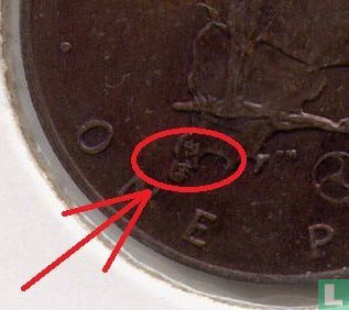 Man 1 penny 1979 (AB) - Afbeelding 3