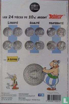 Frankrijk 10 euro 2015 (folder) "Asterix and fraternity 2" - Afbeelding 2