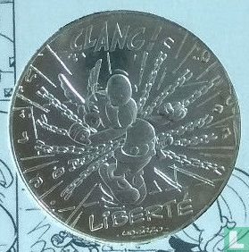 Frankrijk 10 euro 2015 (folder) "Asterix and liberty 5" - Afbeelding 3