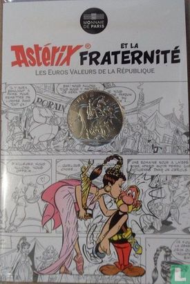 Frankrijk 10 euro 2015 (folder) "Asterix and fraternity 6" - Afbeelding 1
