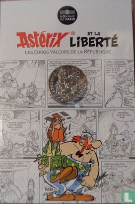 France 10 euro 2015 (folder) "Asterix and liberty 2" - Image 1
