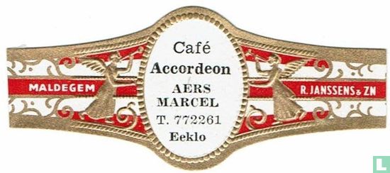 Café Accordion Aers Marcel T. 772261 Eeklo - Maldegem - R. Janssens & Zn. - Afbeelding 1