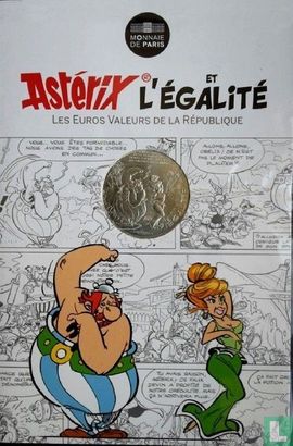 France 10 euro 2015 (folder) "Asterix and equality 8" - Image 1