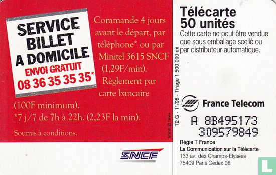 SNCF Service billet a domicile  - Afbeelding 2