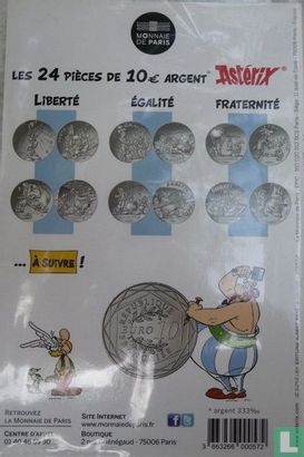 France 10 euro 2015 (folder) "Asterix and liberty 3" - Image 2