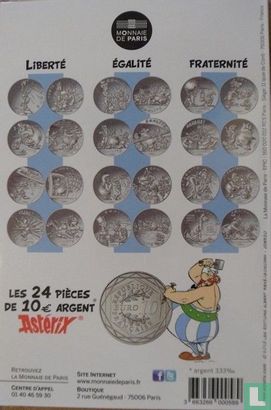 France 10 euro 2015 (folder) "Asterix and liberty 8" - Image 2