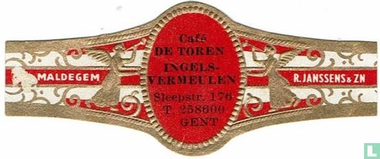 Café De Toren Ingels-Vermeulen Sleepstr. 176 T. 258600 Gent - Maldegem - R. Janssens & Zn. - Afbeelding 1