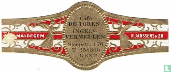 Café De Toren Ingels-Vermeulen Sleepstr. 176 T. 258600 Gent - Maldegem - R. Janssens & Zn. - Afbeelding 1